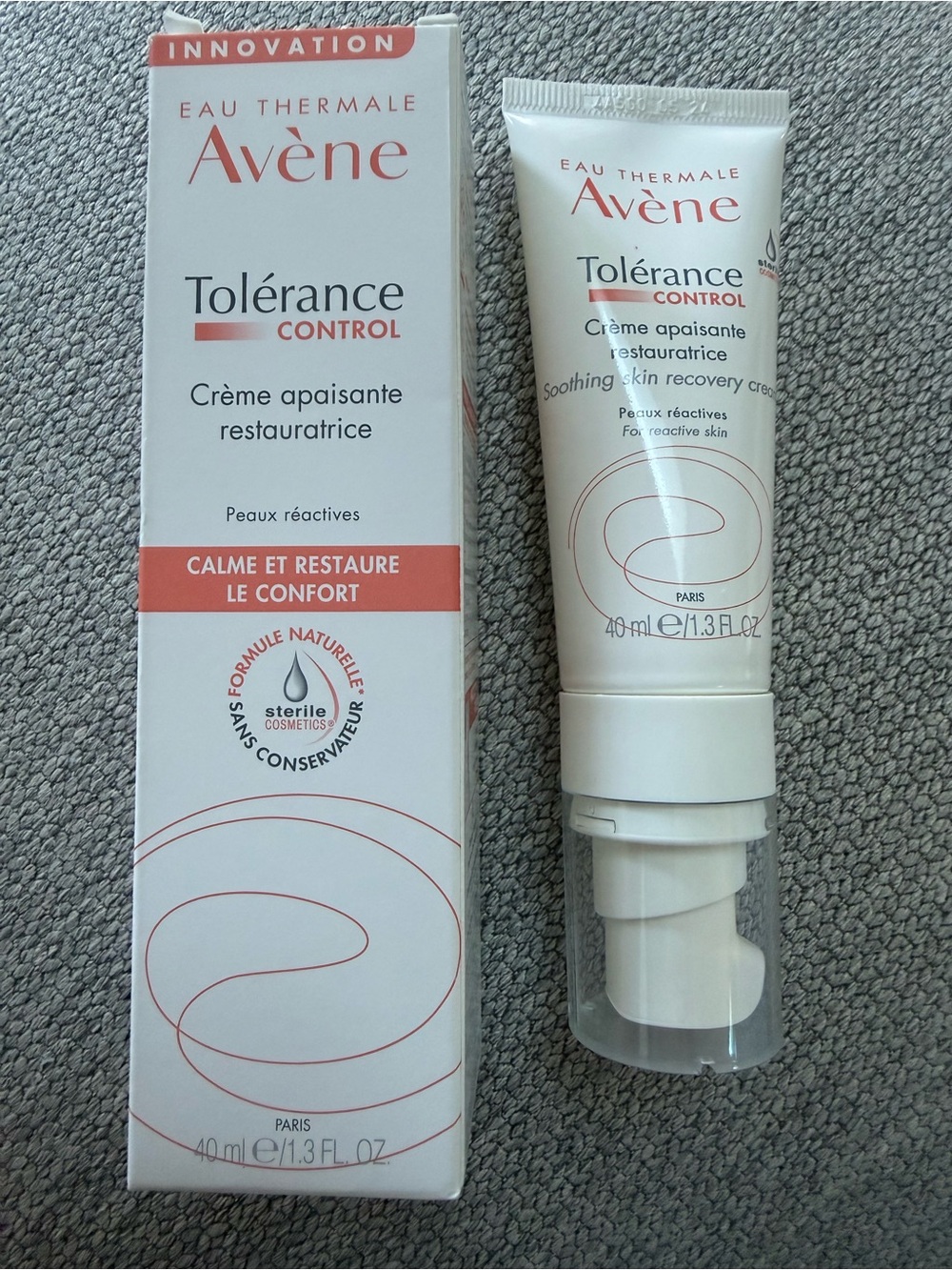 Avène Tolérance Control Soothing Recovery Cream - White